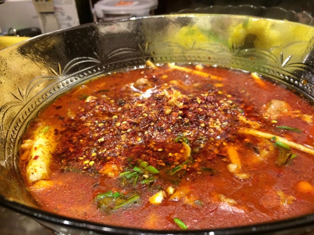 绝味川菜—水煮肉片๑