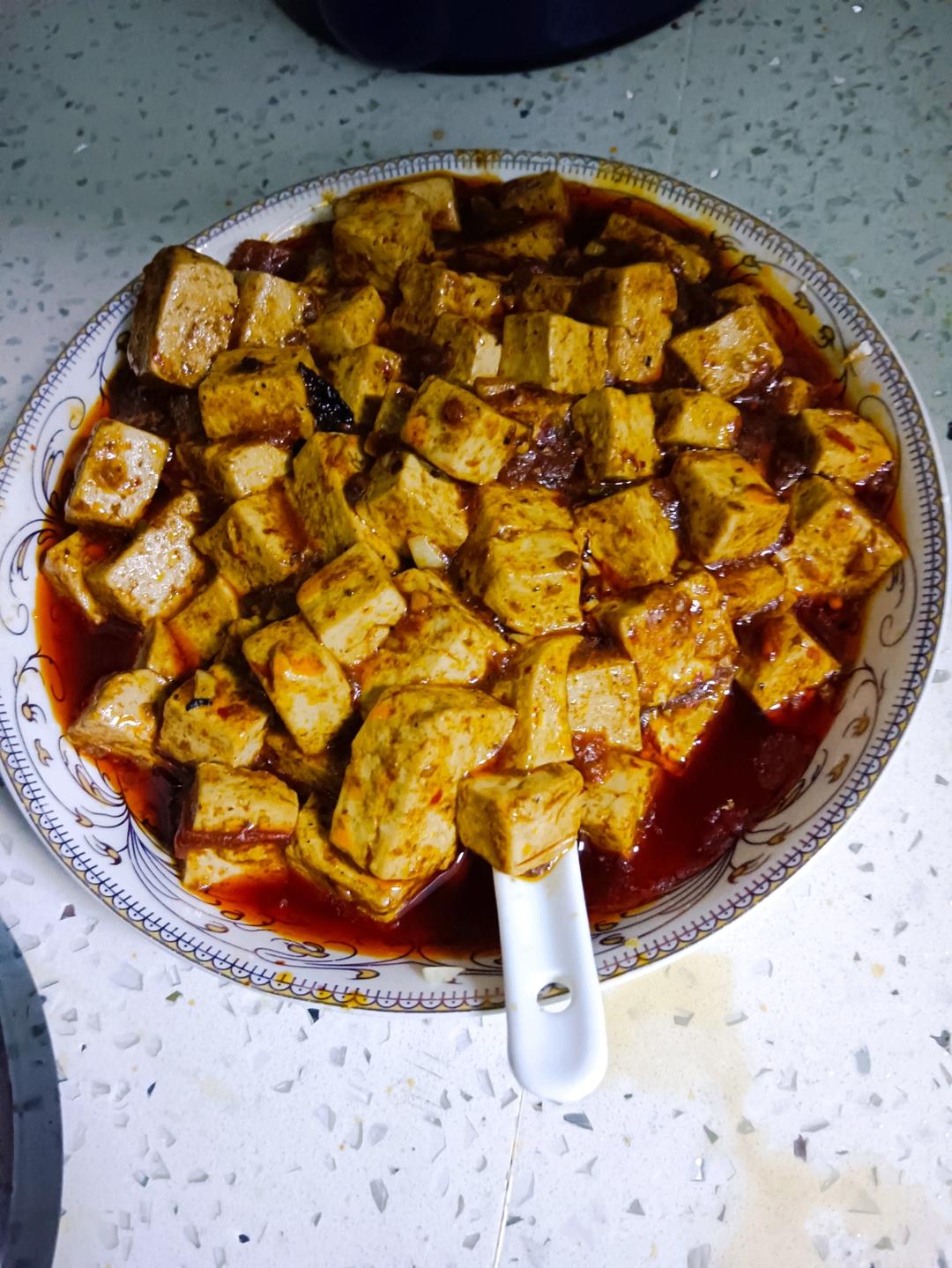 简单易学的下饭菜麻婆豆腐（素版）