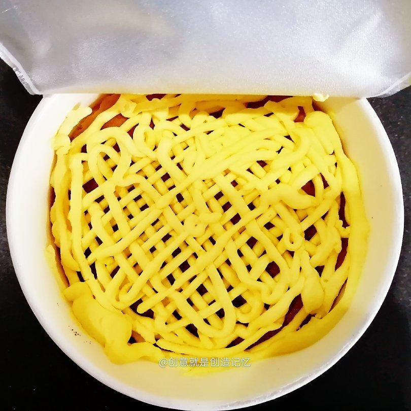 创意就是创造记忆做的泡面桶蛋糕(不一样的生日蛋糕)