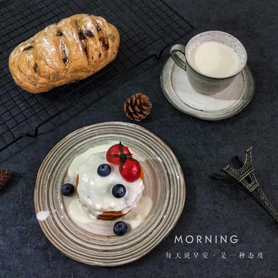 蔓越莓全麦黑糖面包