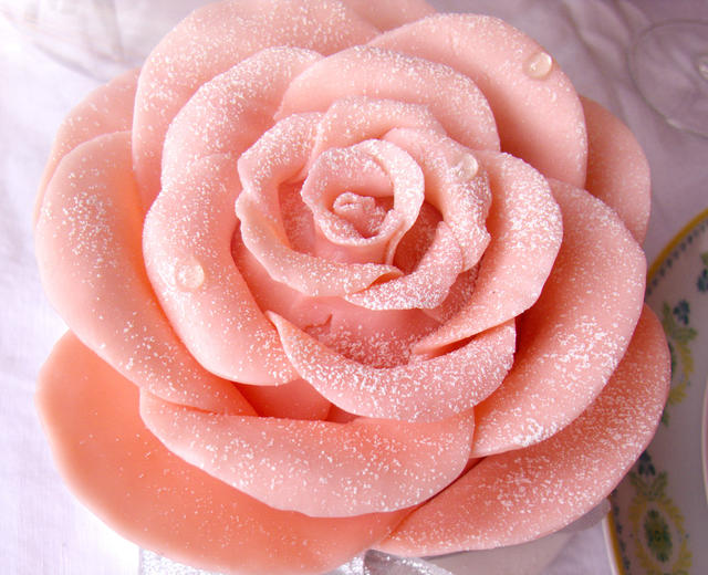 【巧克力玫瑰花蛋糕】——情人节浪漫蛋糕的做法