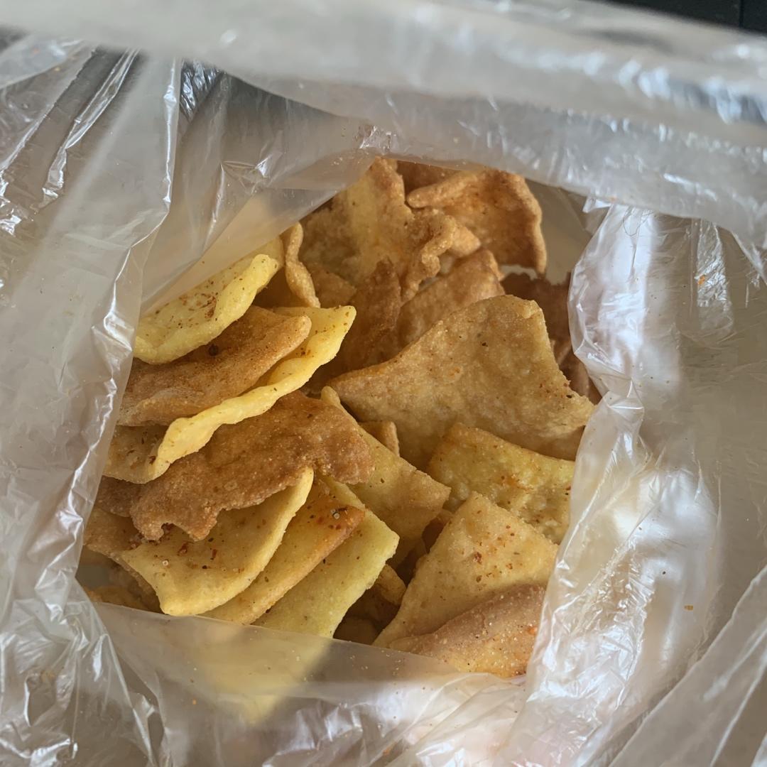 嘎嘣脆的玉米面锅巴