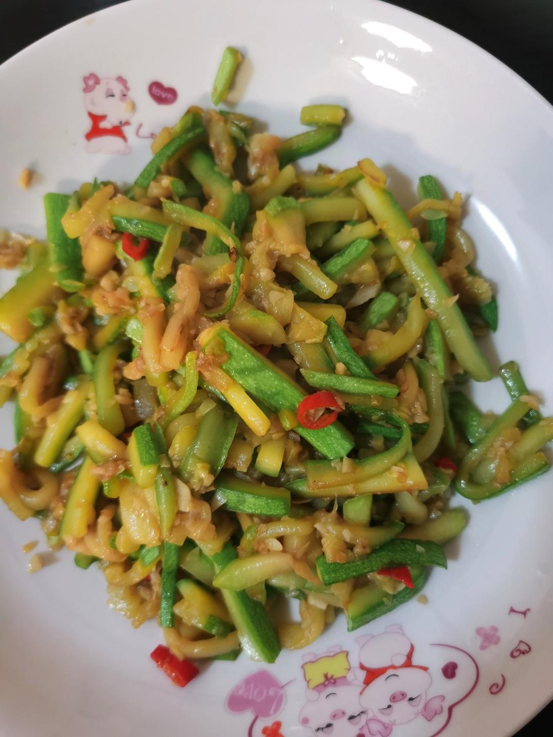 小炒西葫芦