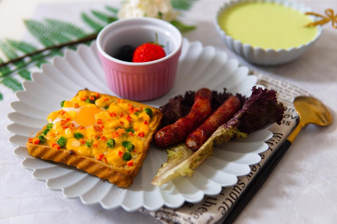 糖糖下一秒做的奶香豌豆羹