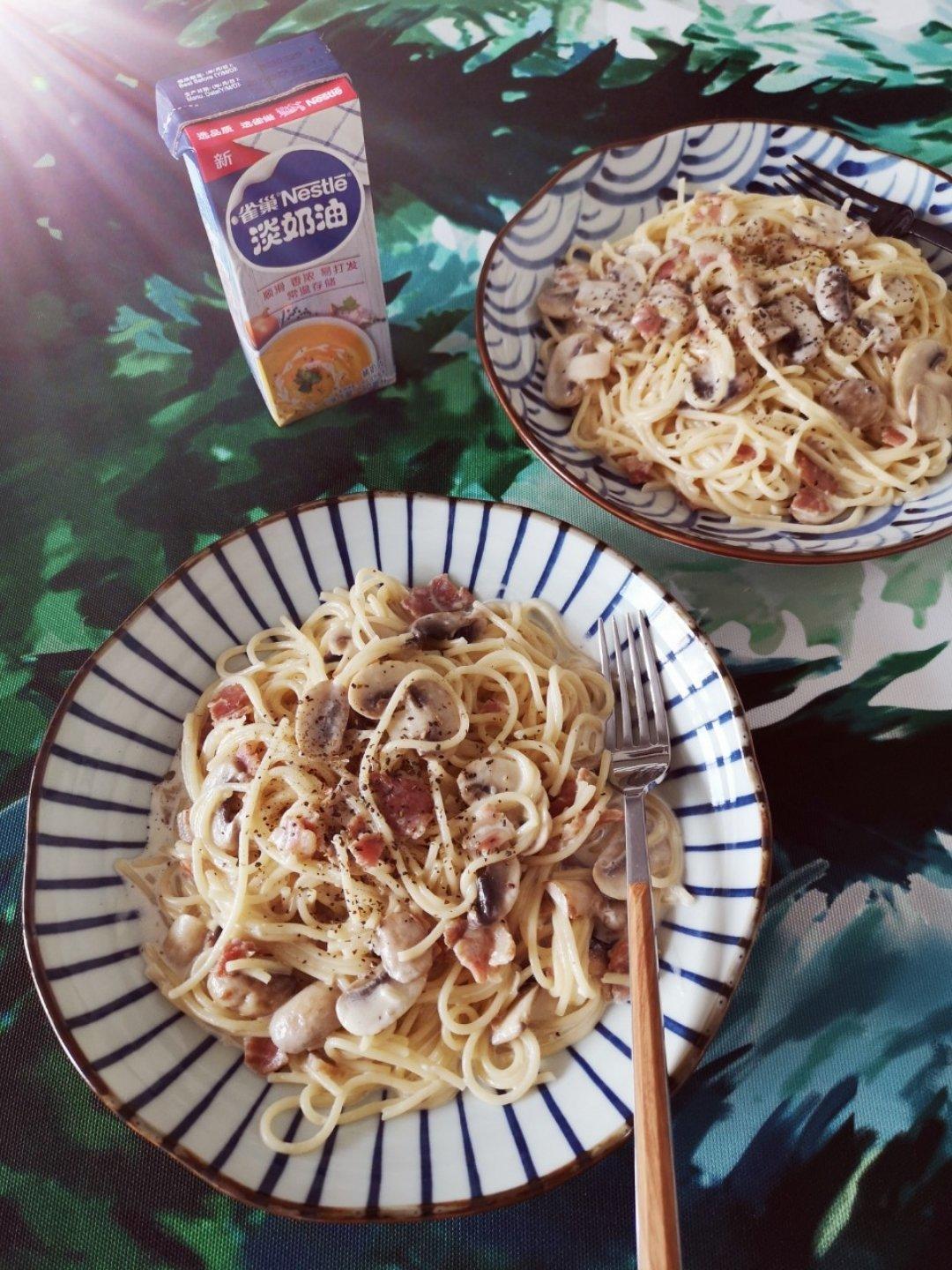 尖叫奶味意大利面