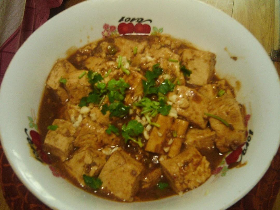 麻婆豆腐的做法