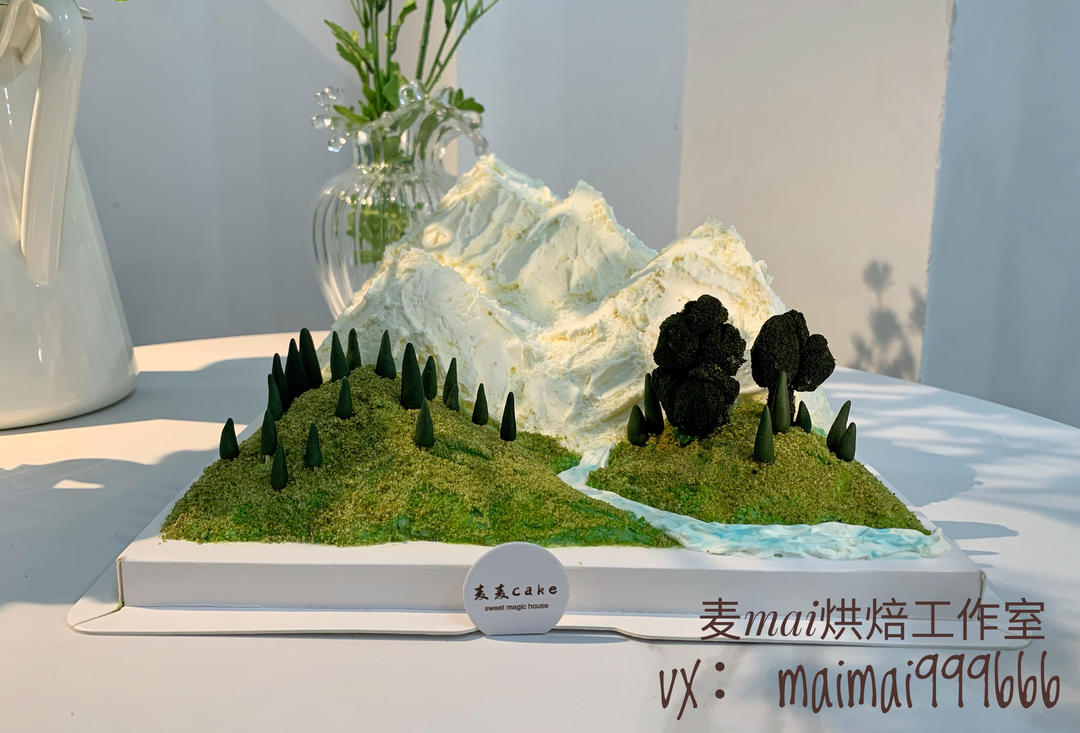 微景观蛋糕制作过程分享
