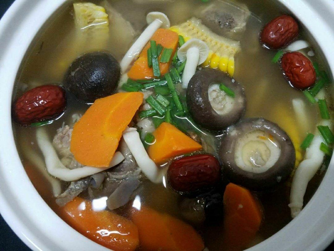 连喝三碗都不过瘾的(筒子骨汤）