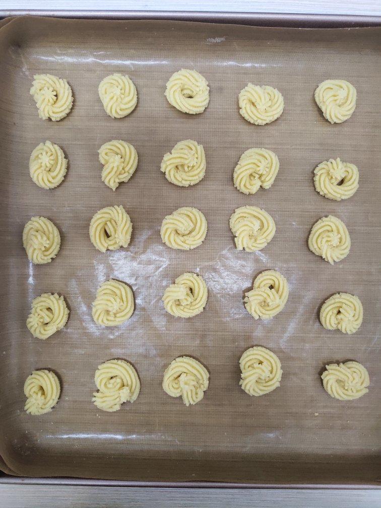 零失败花纹超级立体的黄油曲奇