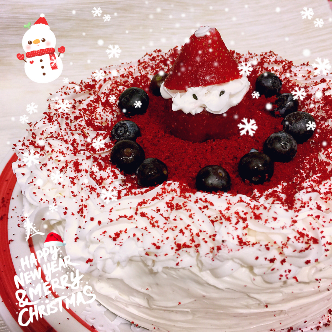 暖心红丝绒蛋糕［6寸绵软戚风版 ］