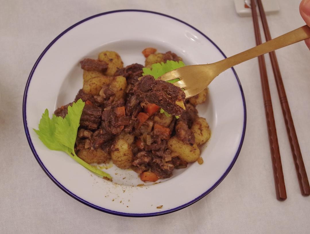 牛肋土豆球意面.Peposo with pan-fried gnocchi.