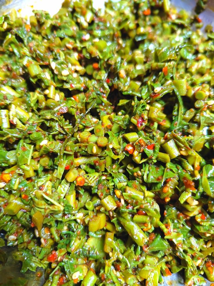 油泼香椿酱的做法 步骤4