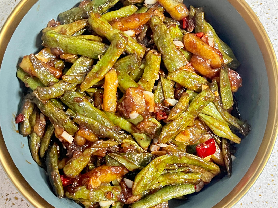 干煸豆角土豆