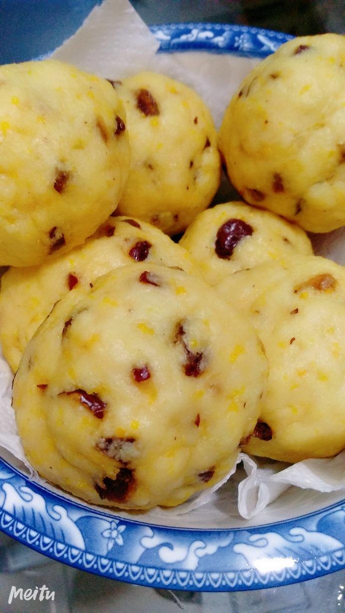 豆渣蜜豆小窝头