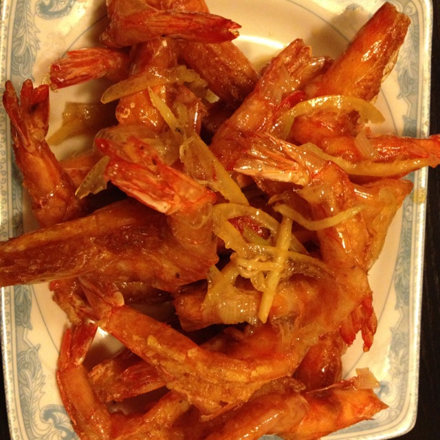 蜜汁脆皮虾