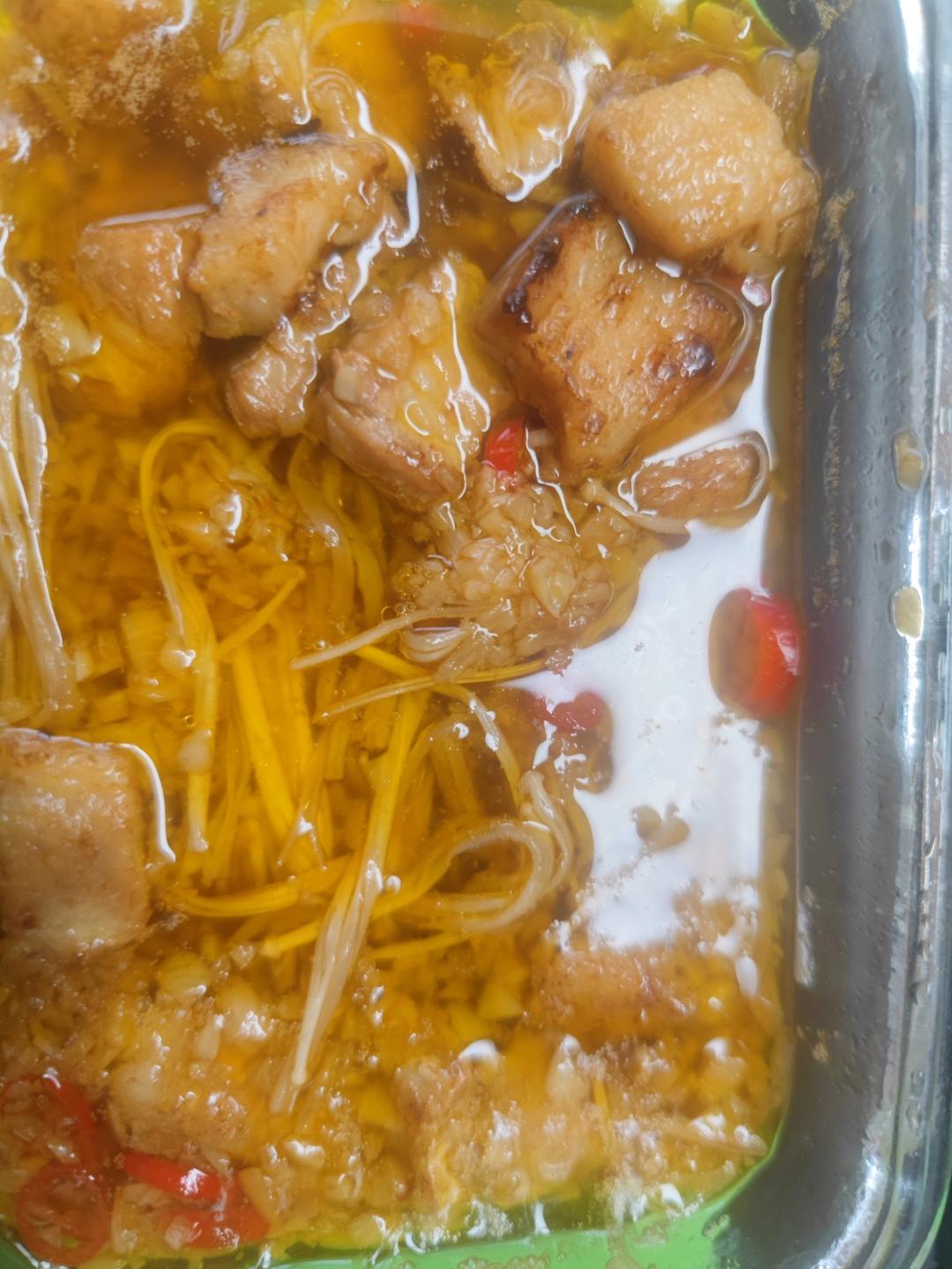 超级下饭的蒜蓉金针菇！好吃到爆