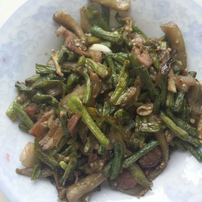 茄子豆角