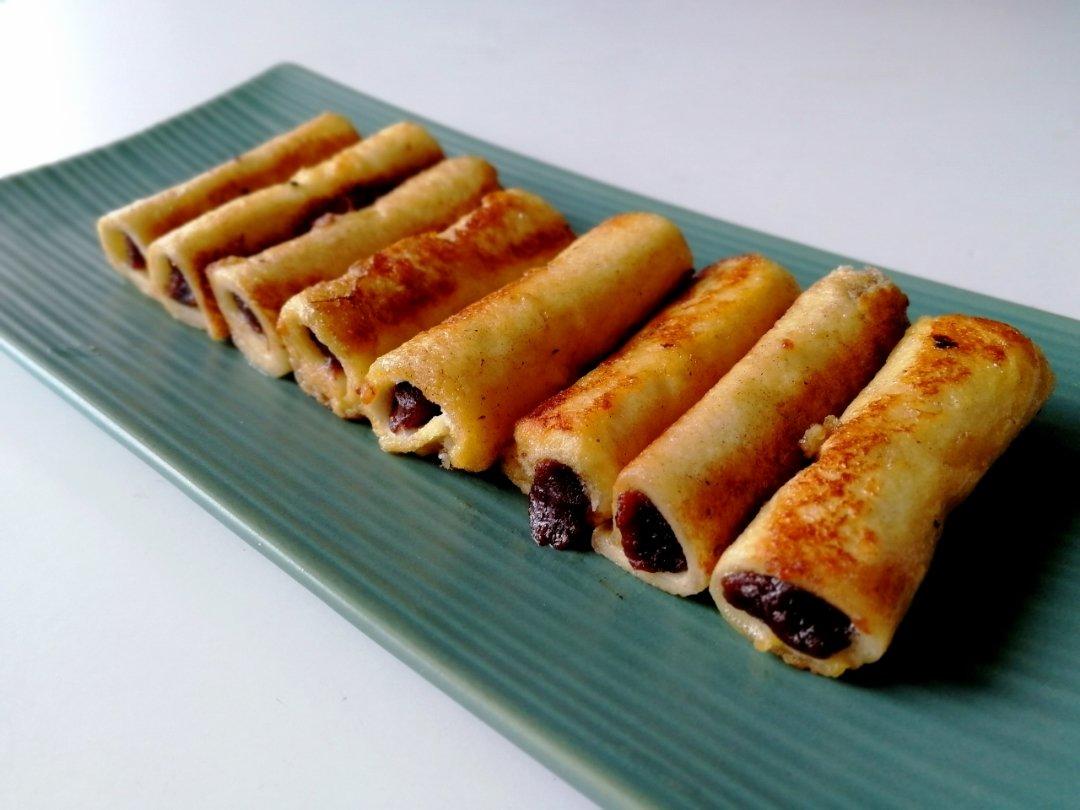 吐司红豆卷