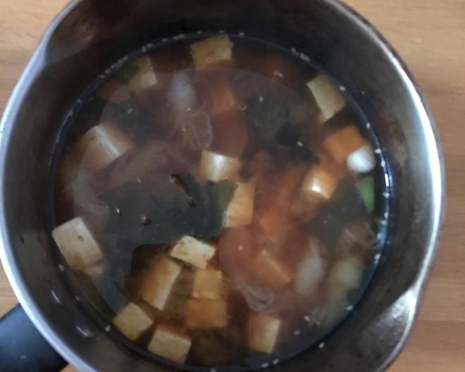 豆腐裙带菜基础味增汤的做法