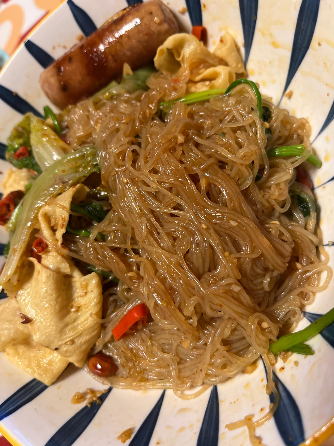 自制销魂酸辣粉丝❗️酸酸辣辣超级过瘾