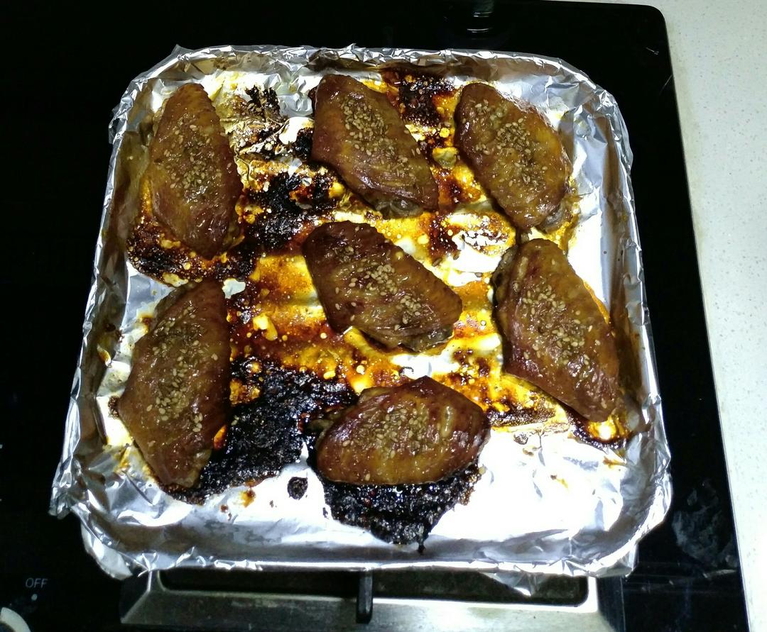 蜜汁鸡翅（烤箱）