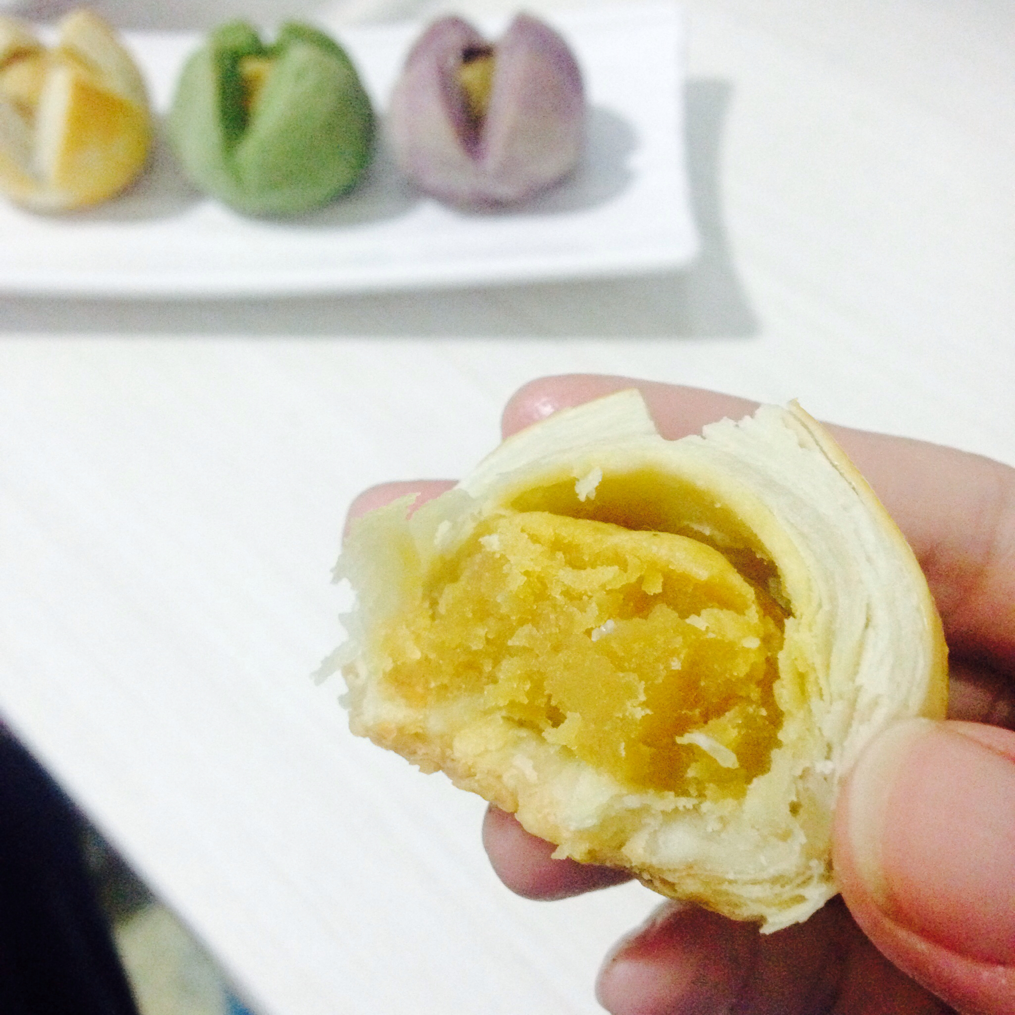 花开富贵之四种口味的椰蓉开口酥