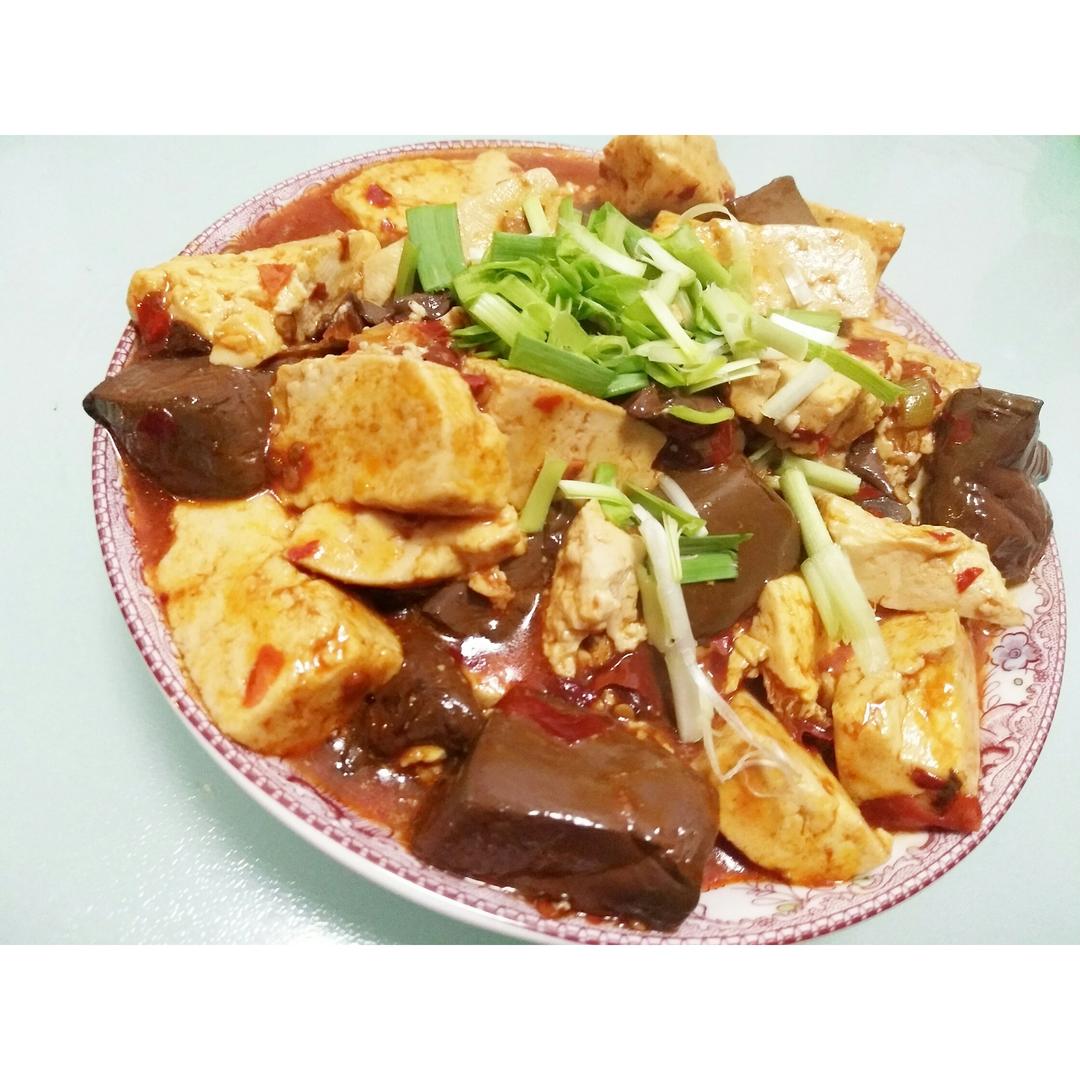 鸳鸯豆腐——口感滑嫩，味道超好哦
