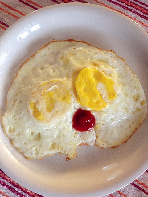 小鸡煎蛋