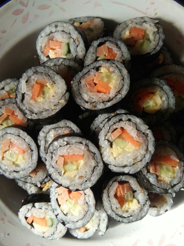 手机用户60420khy做的家常寿司