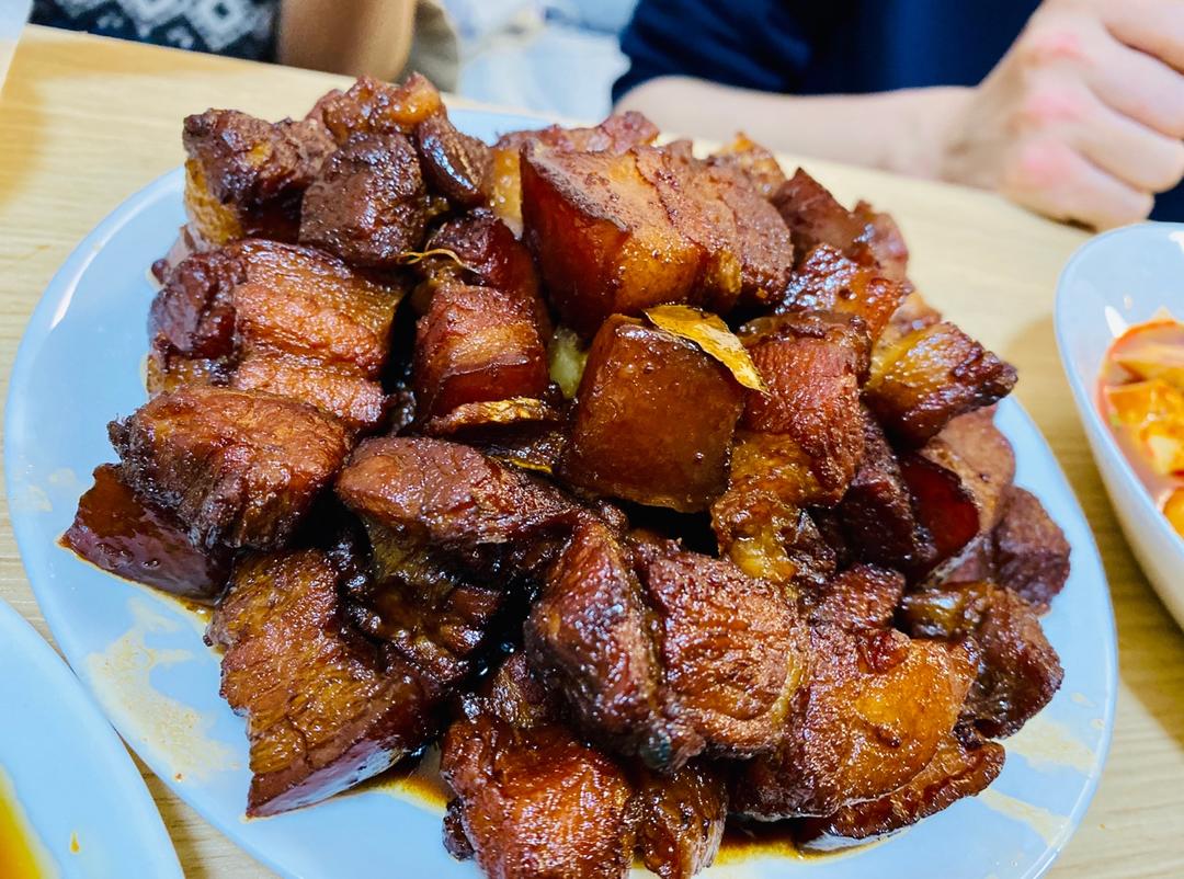 三步搞定 - 无油版红烧肉