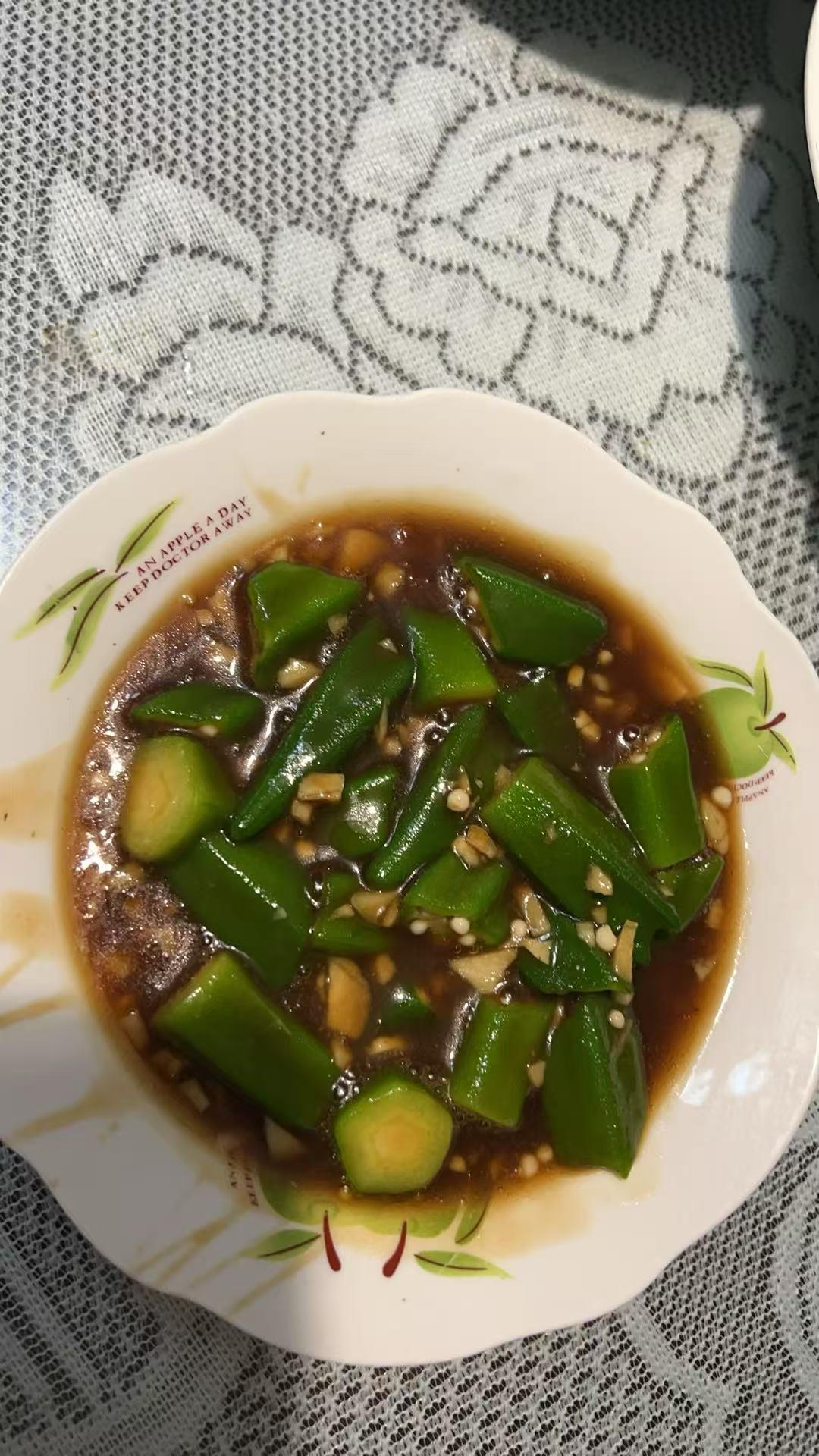 蚝油秋葵