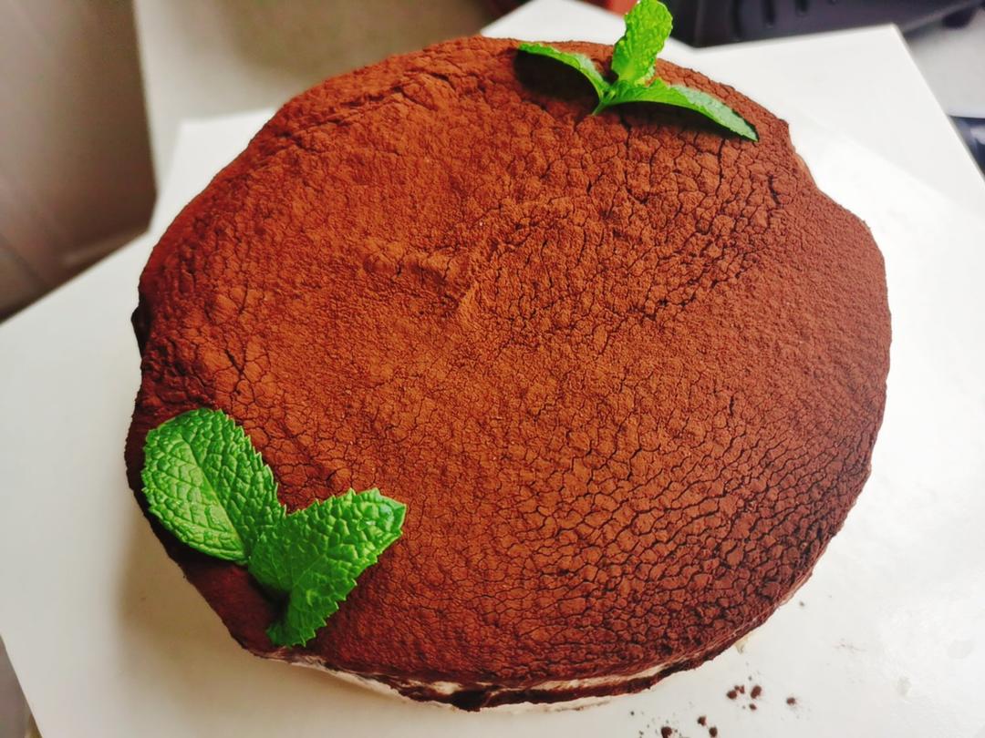 提拉米苏 6寸 |熟蛋软版|无吉利丁