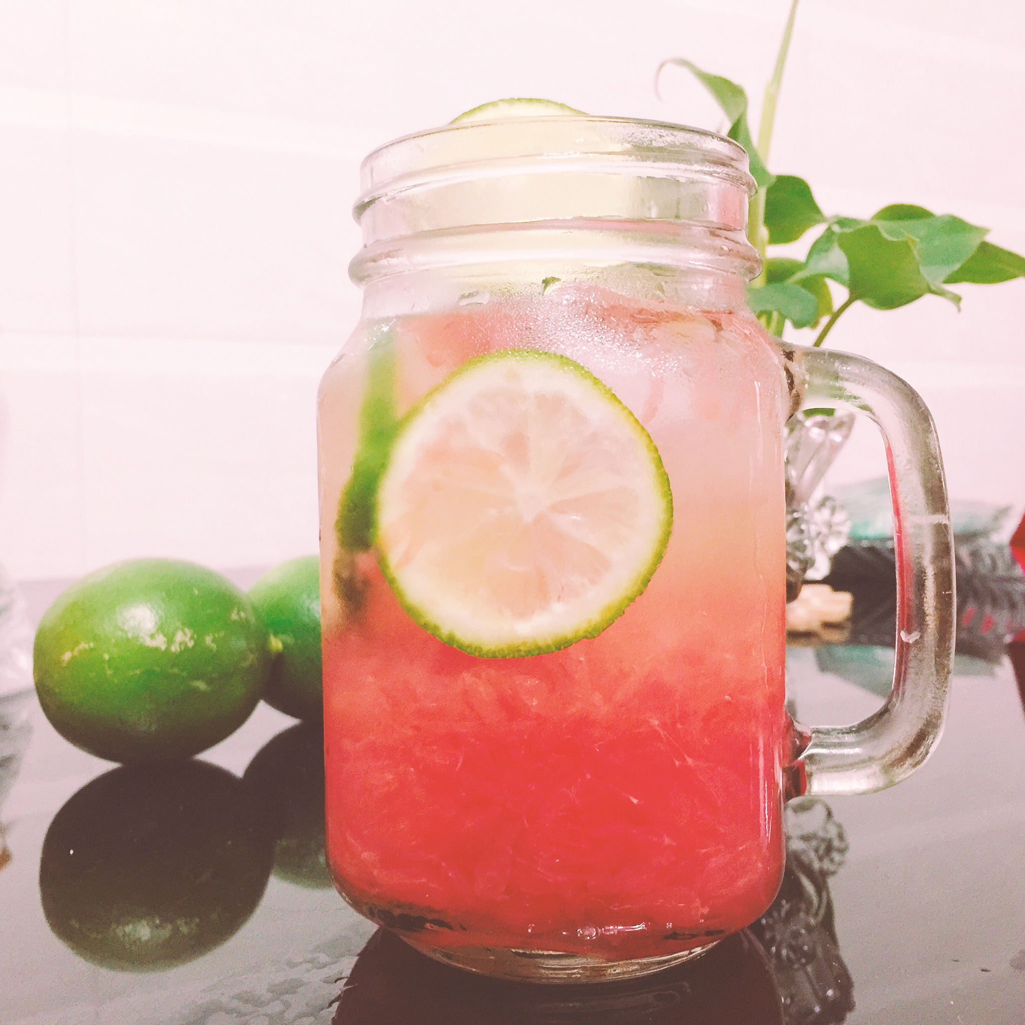 detox water 自制排毒养颜水 健康饮料 果蔬泡汁