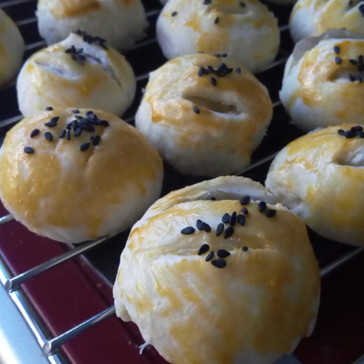老婆饼 蔓越莓糯米馅 黄油版