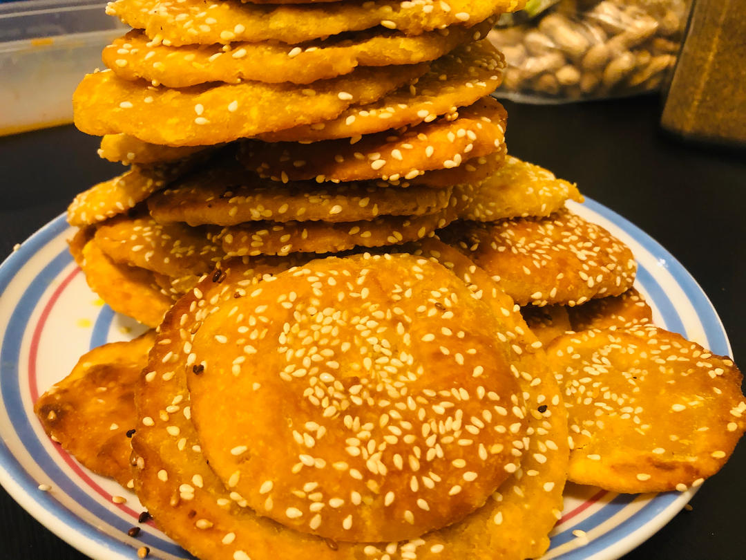 平底锅就能做!香甜软糯的南瓜饼