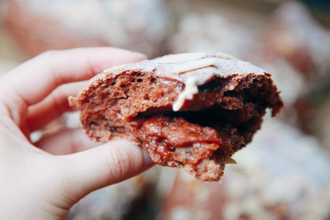 摩卡棉花糖全麦面包