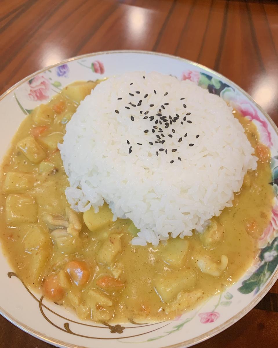 咖喱鸡饭