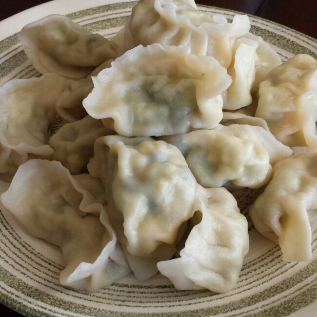 西葫芦鸡蛋虾皮饺子