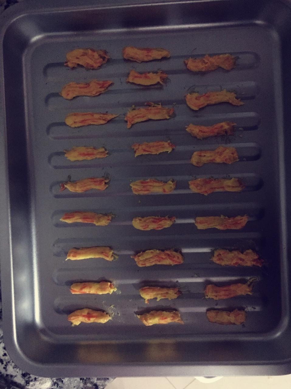 胡萝卜棒棒饼干