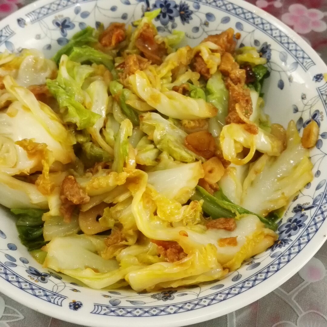 蚝油手撕包菜