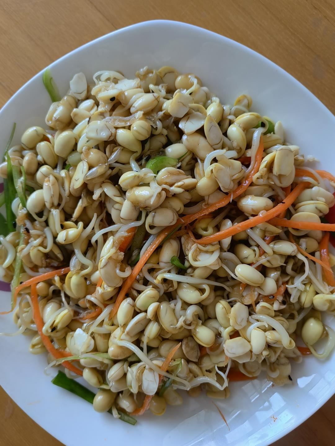 超爽口美味凉拌黄豆芽