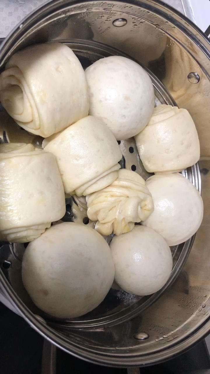 手工碱面馒头