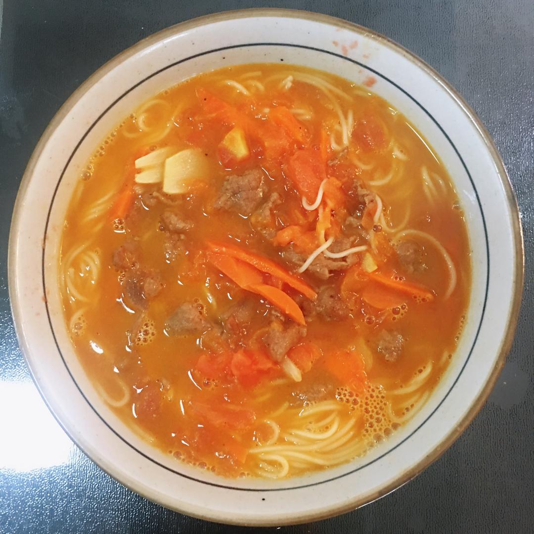 无敌好吃番茄牛肉面