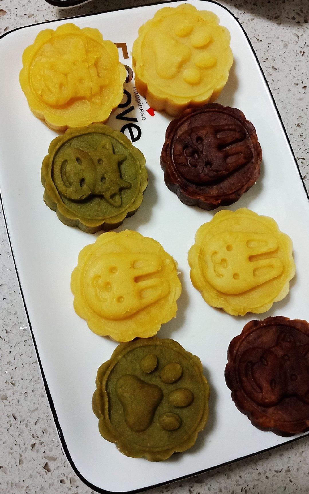 省时简易绿豆糕-免泡豆免过筛