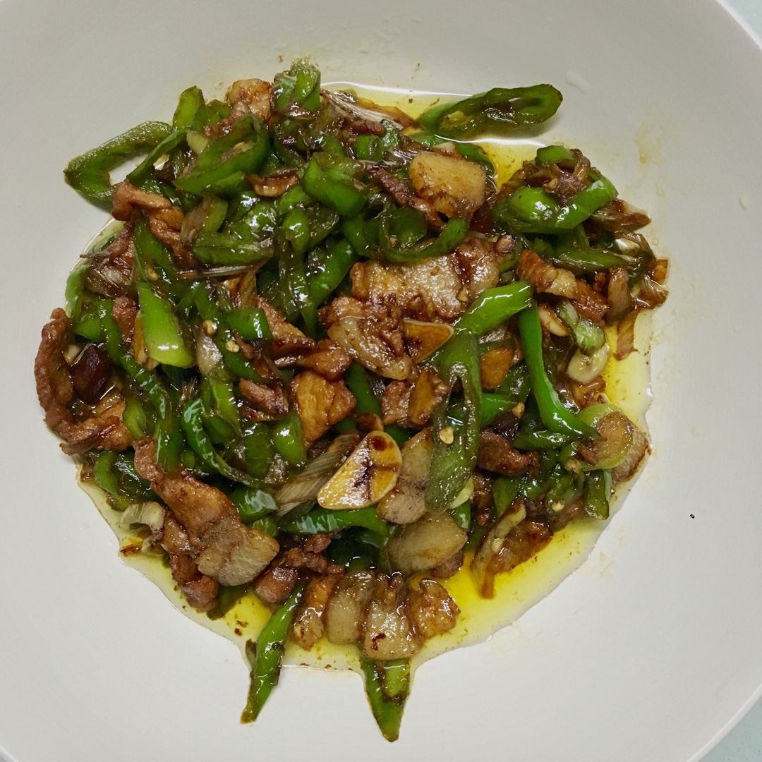 农家小炒肉【记忆中勾魂的油汤】