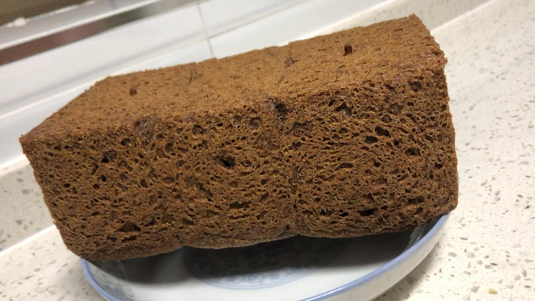 100%全麦粉（不是全麦面包粉）面包，小熊面包机版