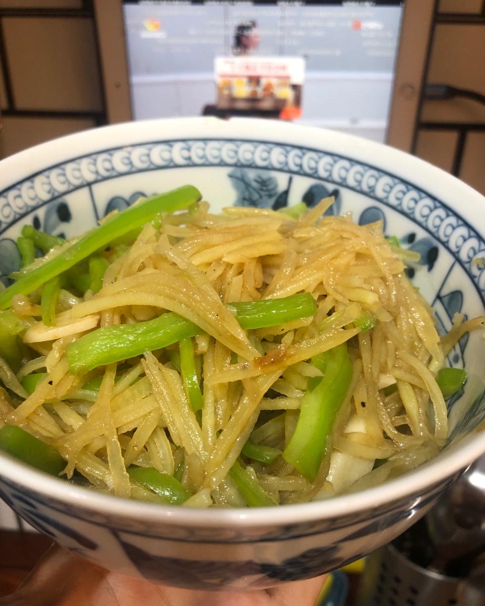 青椒土豆丝