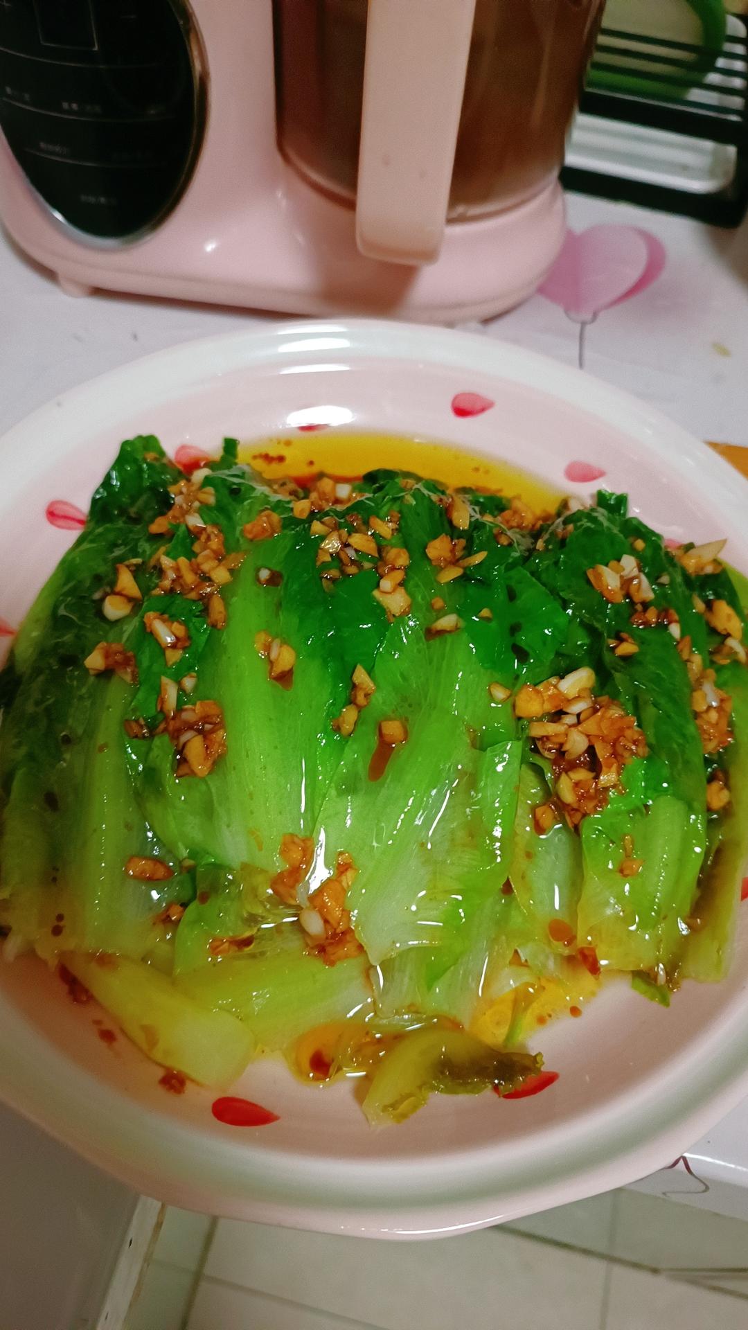 广式白灼生菜(酒店配方)