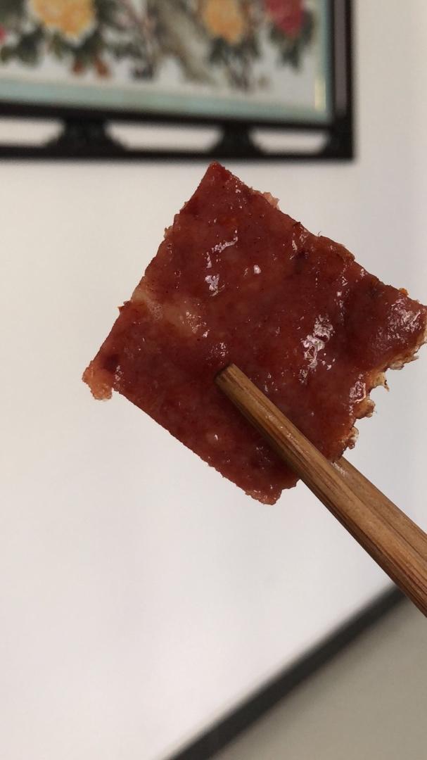 肉感十足会爆汁的蜜汁猪肉干