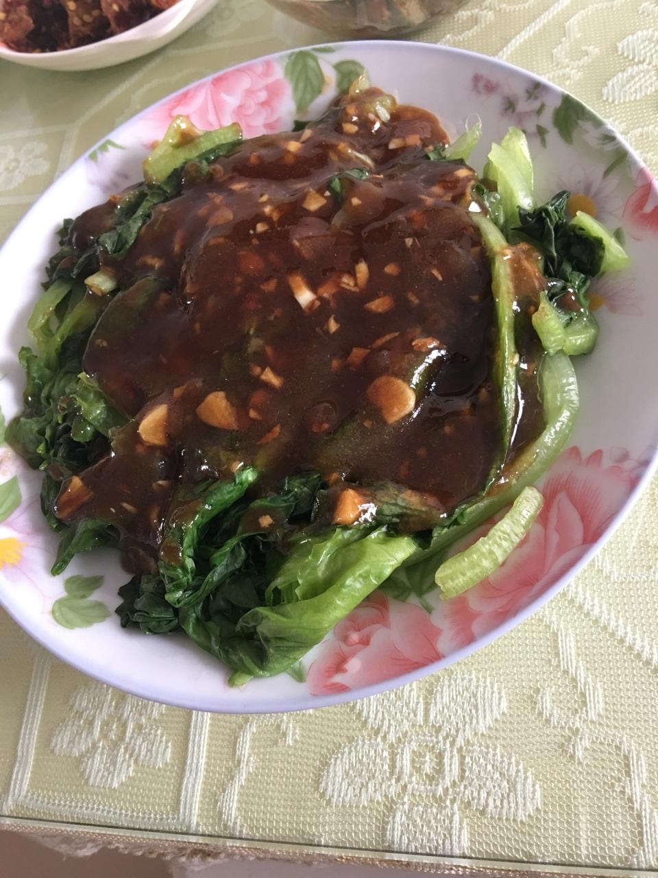 家常菜 蚝油生菜